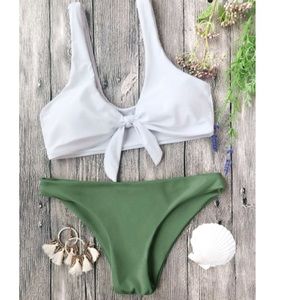 Sexy tie bikini